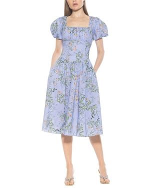 Alexia Admor Jessi Midi Dress - Blue