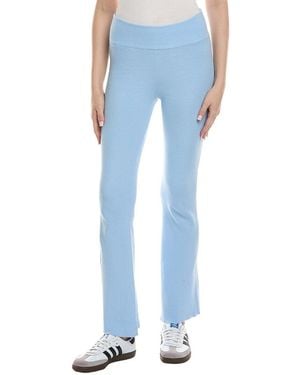 Chaser Brand Roxy Rib Knit Partyy Flare Pant - Blue