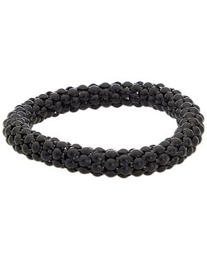 Juvell 18k Plated Stretch Bracelet - Black