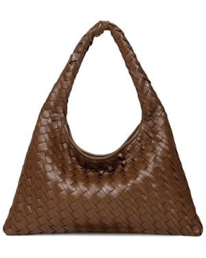 Walter Baker Haven Mini Leather Hobo Bag - Brown