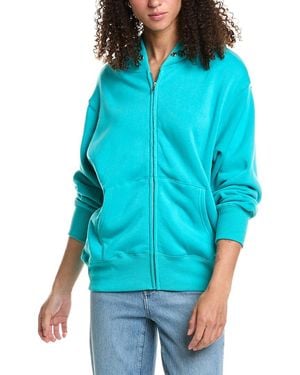 KatieJnyc Dylan Oversized Zip Hoodie - Blue