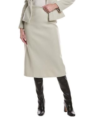 REVERIEE Pencil Skirt - Natural