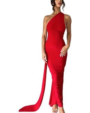 LEBRIN ATELIER Maxi Dress - Red
