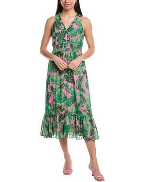 Maison Tara Chloe Midi Dress - Green