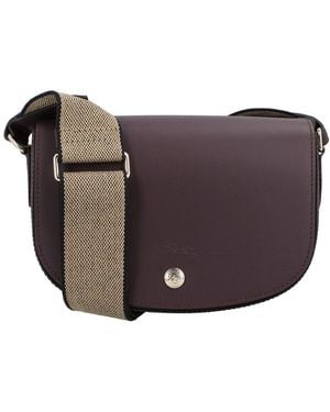 Longchamp Epure Small Leather Crossbody - Brown