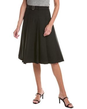 Officine Generale Officine Generale Kendra Wool & Mohair-Blend Skirt - Black