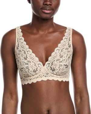 Hanro Luxury Moments Lace Soft Cup Bra - Brown