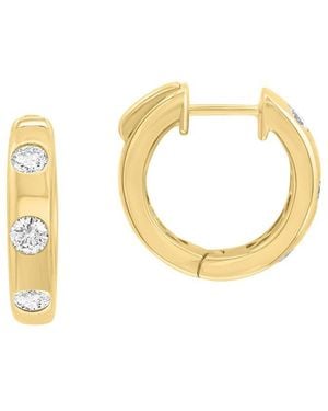 Effy Fine Jewelry 14K 0.70 Ct. Tw. Lab-Grown Diamond Earrings - Metallic