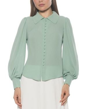 Alexia Admor Rah Blouse - Green