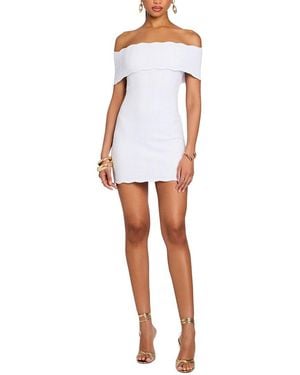 retroféte Laighton Mini Dress - White