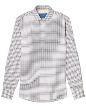 Robert Talbott Reynolds Ultra Light Weight Brushed Shirt - White