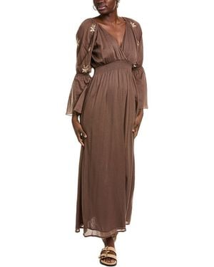 dsw brown dress shoes womens Ladivine CC398 Elegant Beaded Mermaid Formal Gown Mocha Gold / 2
