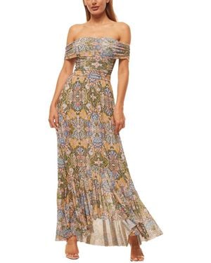 MISA Los Angles Fiorella Dress - Brown