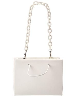 MEDEA Leather Tote - Natural