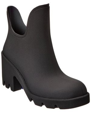 Burberry Marsh Rubber Bootie - Black