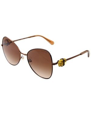 Swarovski Sk700257-Y 57Mm Sunglasses - Brown