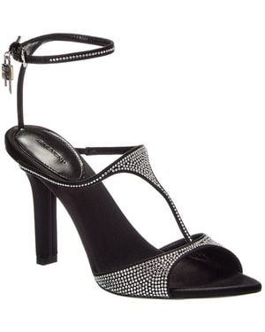 Givenchy G Lock Silk Sandal - Black