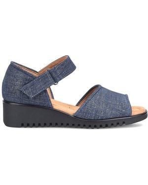 Comfortiva Daniella Suede Sandal - Blue