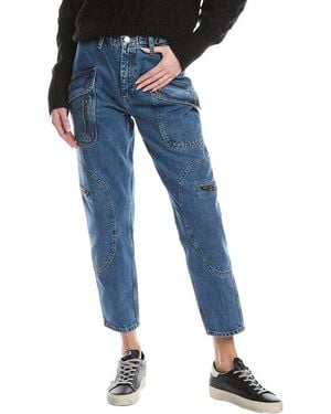 RE/DONE Racer Taper Speedway Jean - Blue