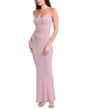 SERENETTE Rib Maxi Tank Dress - Purple