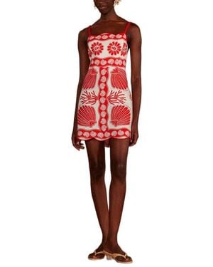 FARM Rio Mini Dress - Red