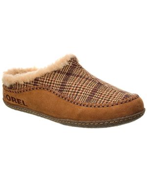 Sorel Falcon Ridge Ii Suede Slipper - Brown