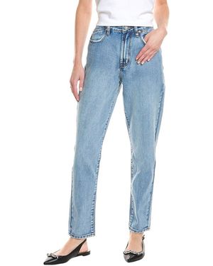 One Teaspoon Legends Berlin Blue High Waist Mom Jean