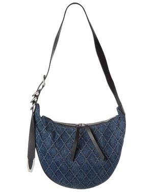 Rag & Bone Spire Mini Denim Hobo - Blue