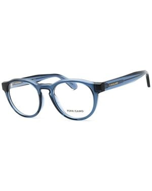 Ferragamo 50Mm Optical Frames - Blue