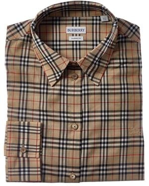 Burberry Classic Check Shirt - Brown