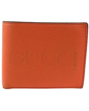 Gucci Orange Compact Wallet (authentic Pre-loved)