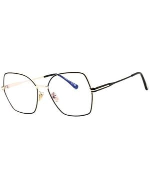 Tom Ford 56Mm Optical Frames - Metallic