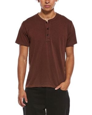 Rag & Bone Classic Slub Jersey Shirt - Brown