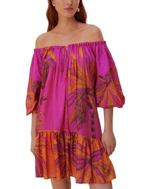 FARM Rio Mini Dress - Red