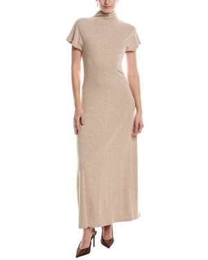 HL Affair Short Sleeve Maxi Dress - Natural