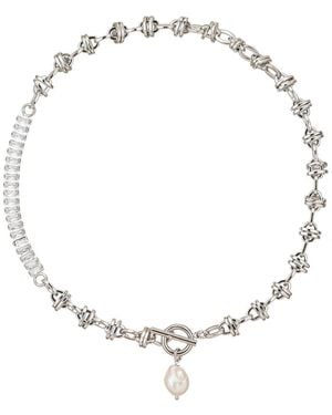 Eye Candy LA Cz Lillian Necklace - Metallic