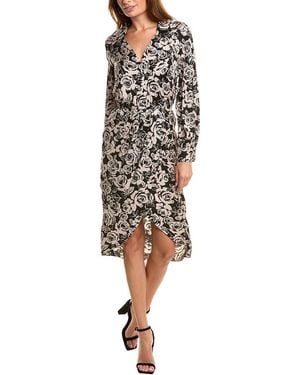 The Kooples Rose Midi Dress - White