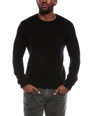 ATM Donelgal 100% Cashmere Crewneck Jumper - Black