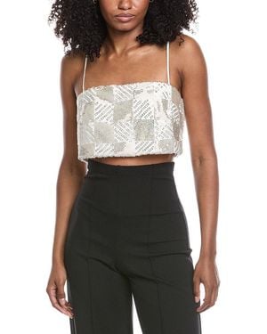 Ramy Brook Chase Bandeau Top - Metallic
