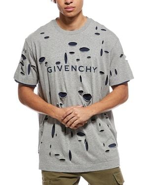 Givenchy Oversized Cut T-shirt - Grey