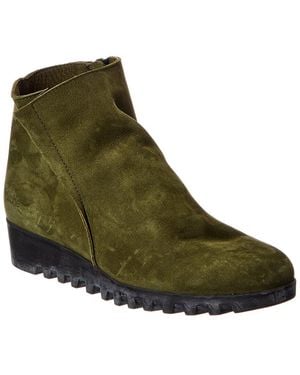 Arche Lomhus Suede Boot - Green
