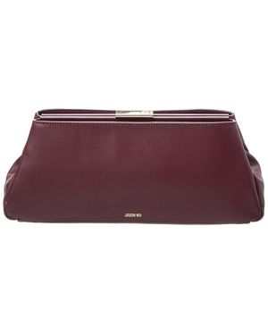 Jason Wu Leather Clutch - Purple