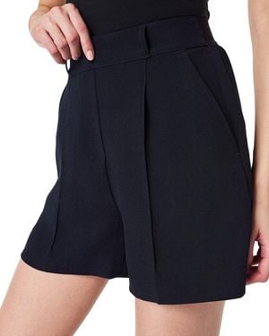 Spanx Carefree Crepe Trouser Short - Blue