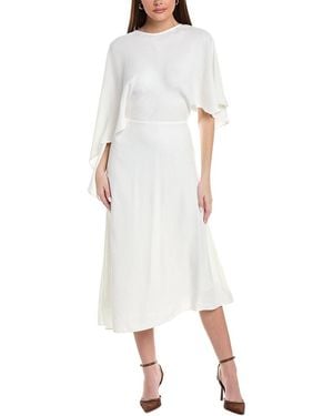 Reiss Naomi Cape Maxi Dress - White