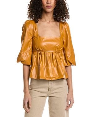 STAUD Sophie Top - Orange