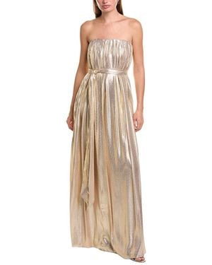 Ramy Brook Chiara Silk-Blend Dress - Natural