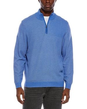 Tommy Bahama New Coolside Legend 1/4-Zip Pullover - Blue