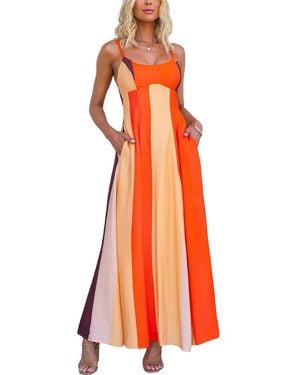DELI S Maxi Dress - Orange