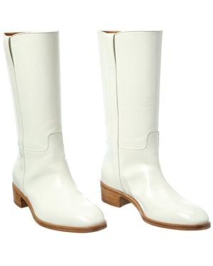 Gucci Leather Boot (authentic Pre-loved) - White