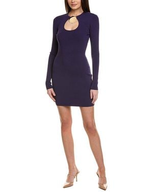 Nicholas Mia Choker Sheath Dress - Blue